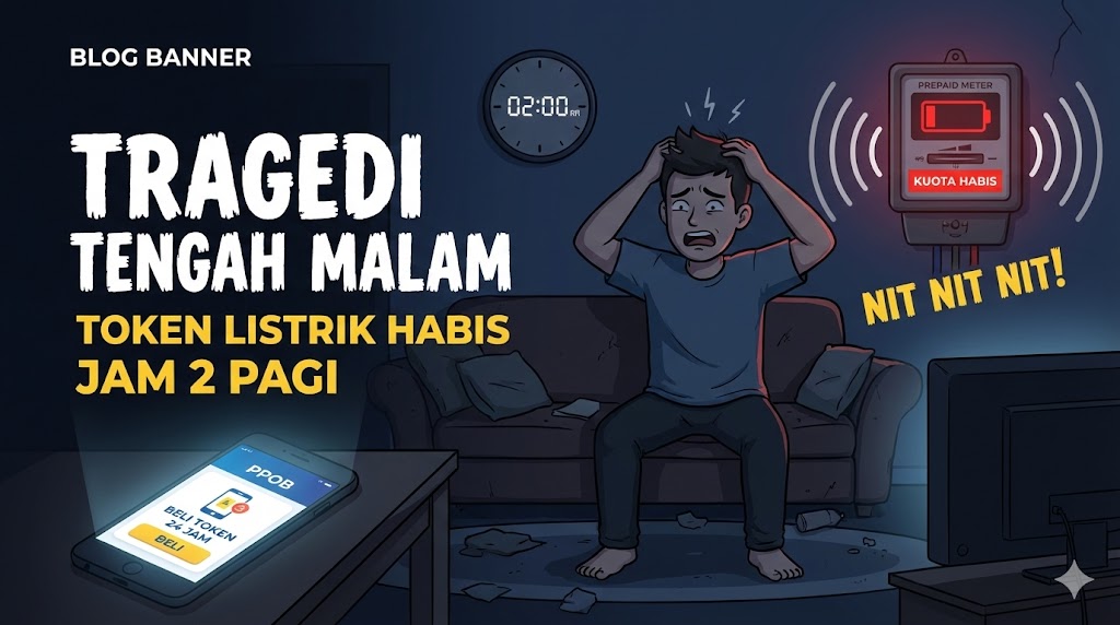 Tragedi Tengah Malam: Saat Token Listrik Bunyi 