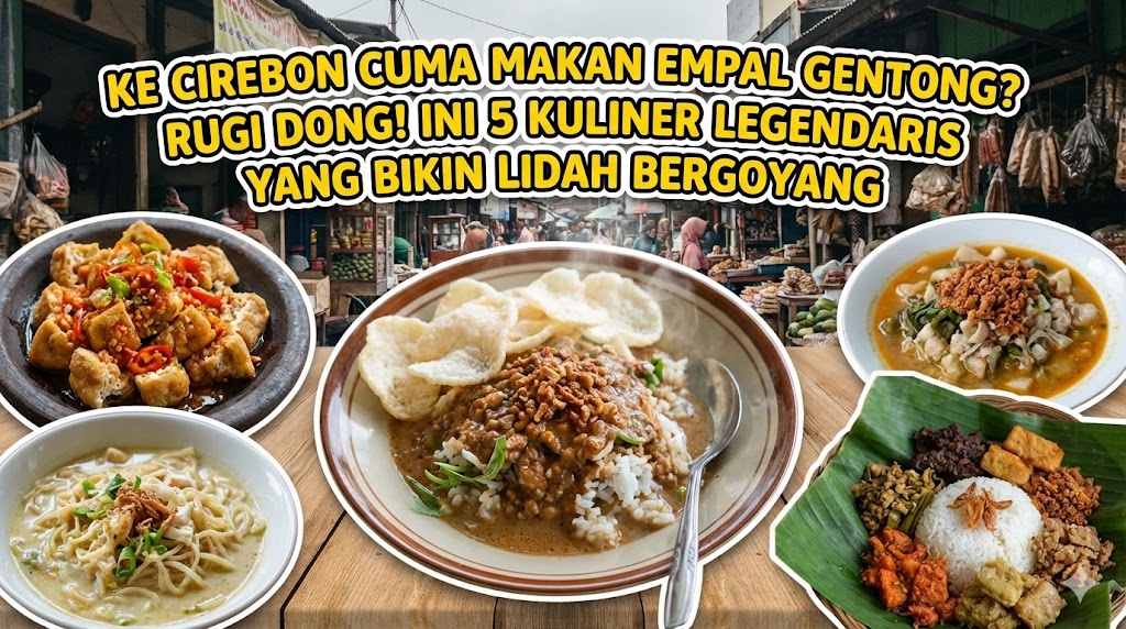 Ke Cirebon Cuma Makan Empal Gentong? Rugi Dong! Ini 5 Kuliner Legendaris yang Bikin Lidah Bergoyang
