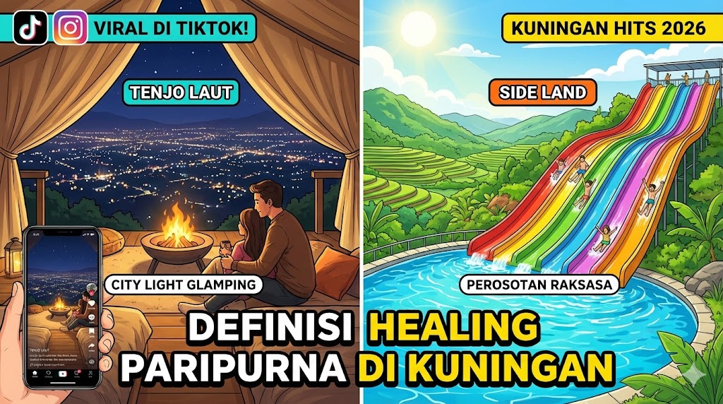 Viral di TikTok! Glamping 